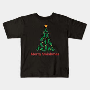 Merry Swishmas Kids T-Shirt